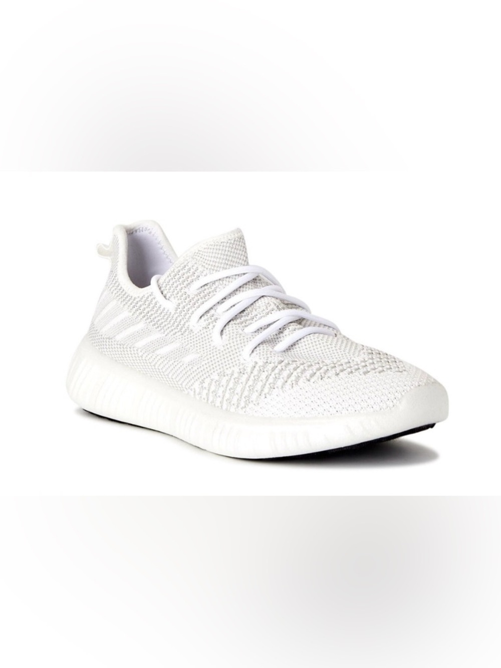 Avia White Knit minimalist Running Sneaker